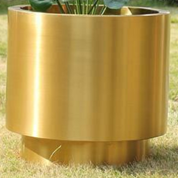 Stainless Steel Plant Box Pot-8